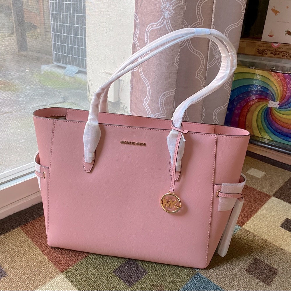 NWT Michael Kors Gilly Large Leather Tote Bag